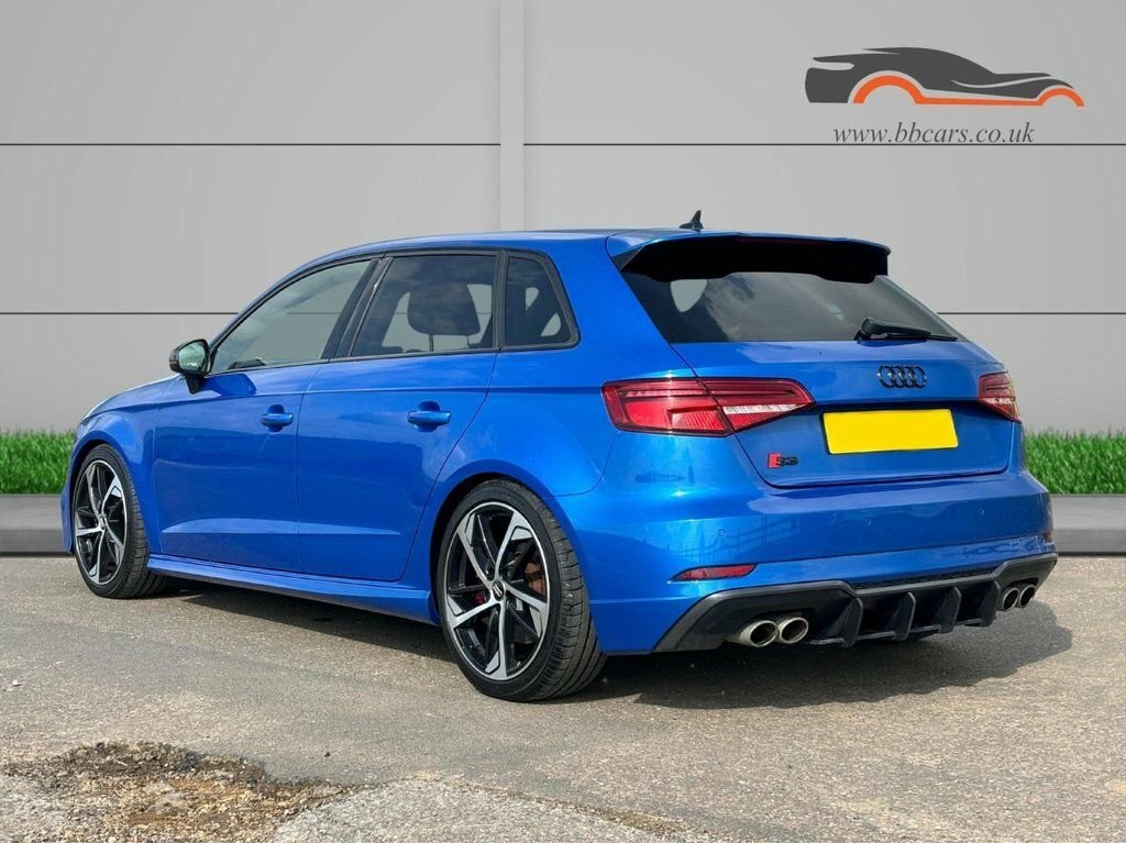 Audi S3 S3 Sportback Tfsi Black Edition Quattro YW68TFJ Blue #3