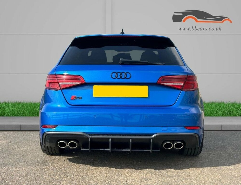 Audi S3 S3 Sportback Tfsi Black Edition Quattro YW68TFJ Blue #4