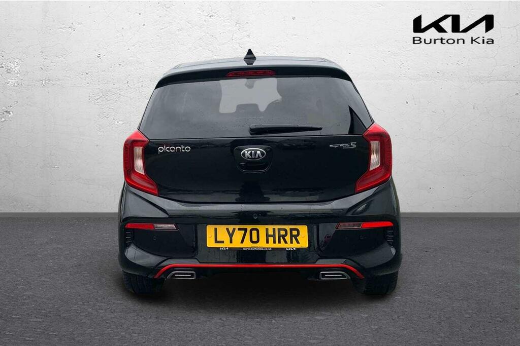 Kia Picanto 1.0 T-gdi Gt-line S Hatchback Eu LY70HRR Black #4