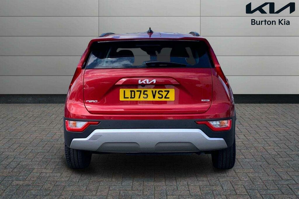 Kia Niro 1.6 Gdi 11.1Kwh 2 Suv Plug-in Hybrid Dc LD75VSZ Red #4