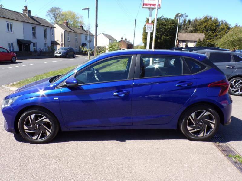 Hyundai I20 1.0T Gdi 48V Mhd Se Connect Dct - 2023 72 BF72KBV Blue #4