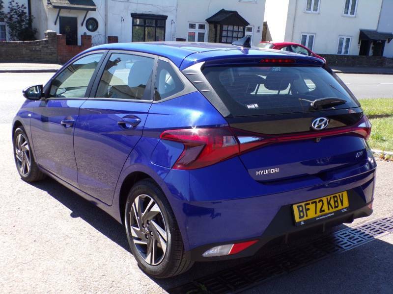 Hyundai I20 1.0T Gdi 48V Mhd Se Connect Dct - 2023 72 BF72KBV Blue #5