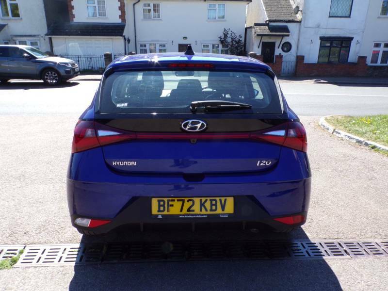 Hyundai I20 1.0T Gdi 48V Mhd Se Connect Dct - 2023 72 BF72KBV Blue #6