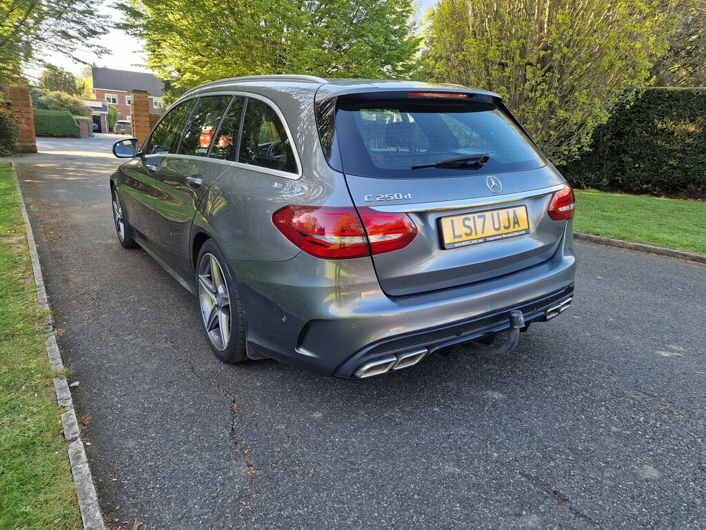 Mercedes-Benz C Class 2.1 C250d Amg Line LS17UJA Grey #4