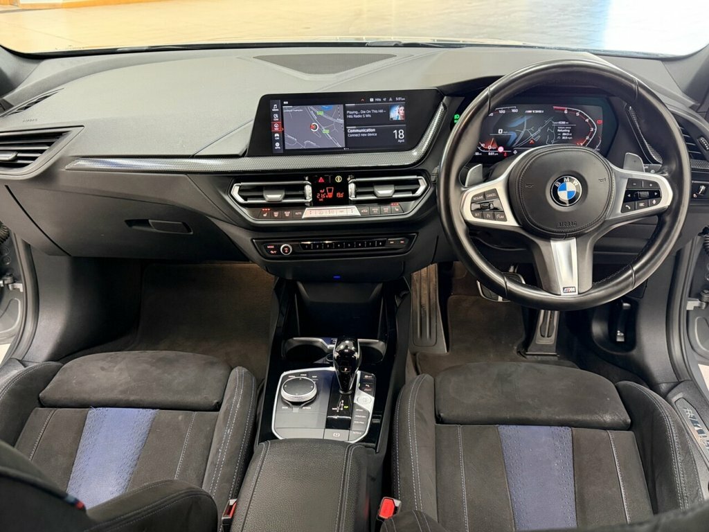 BMW 1 Series Hatchback YF22DNX Grey #2