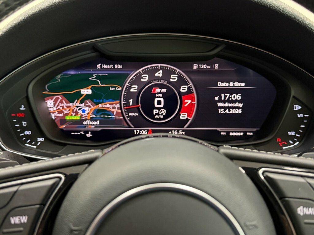Audi S5 3.0 Tfsi V6 Cabriolet Tiptronic Quattro White #2