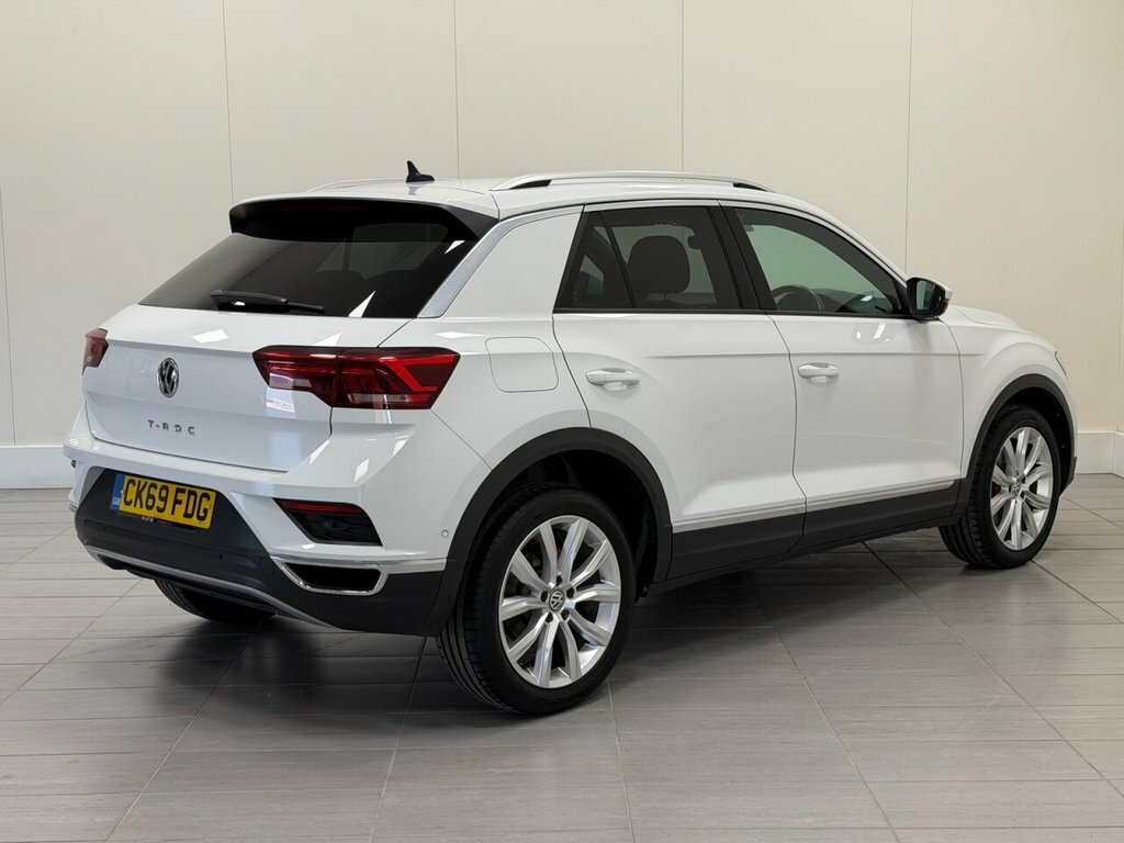 Volkswagen T-Roc 1L Sel CK69FDG White #4