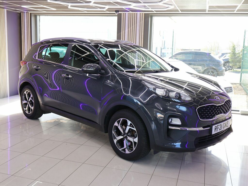 Kia Sportage 2021 1.6 Crdi Mhev 2 Suv Hybrid RF21GMZ Grey #4