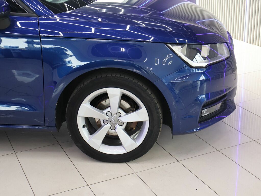 Audi A1 2017 1.0 Tfsi Sport Sportback Eu NU67YSH Blue #3