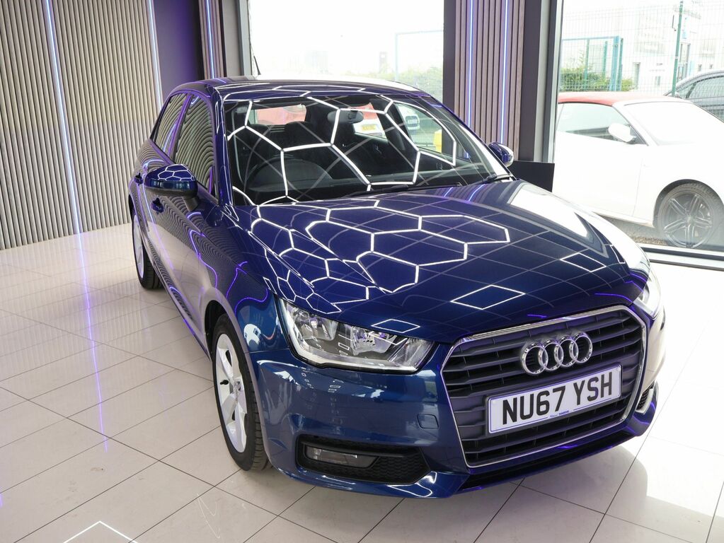 Audi A1 2017 1.0 Tfsi Sport Sportback Eu NU67YSH Blue #5