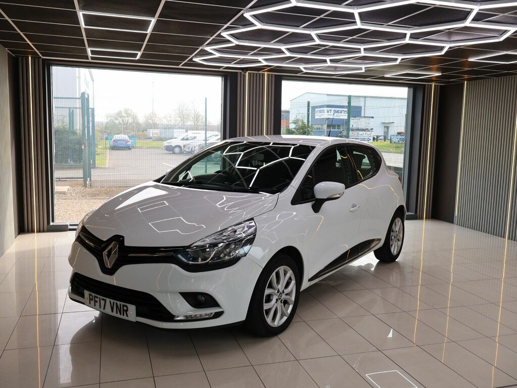 Renault Clio 2017 0.9 Tce Dynamique Nav Hatchback Ma PF17VNR White #6