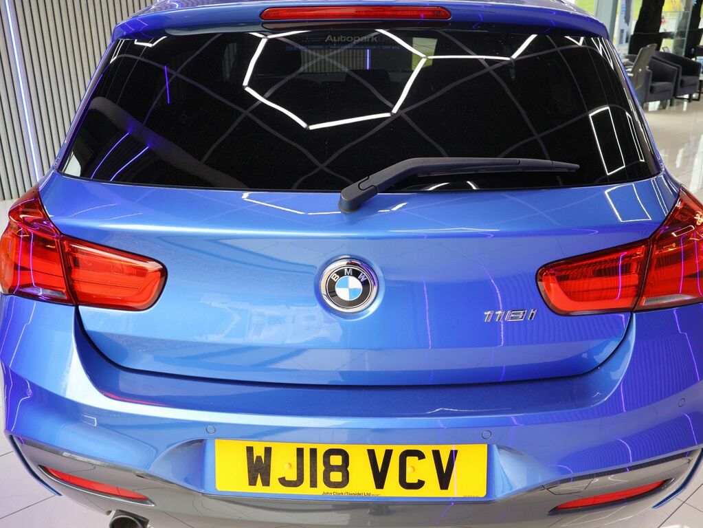 BMW 1 Series 2018 1.5 118I M Sport Hatchback Eu Blue #6