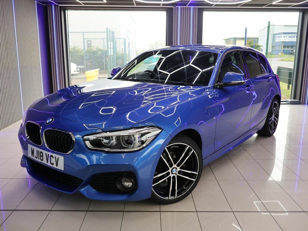 BMW 1 Series 2018 1.5 118I M Sport Hatchback Eu Blue #2