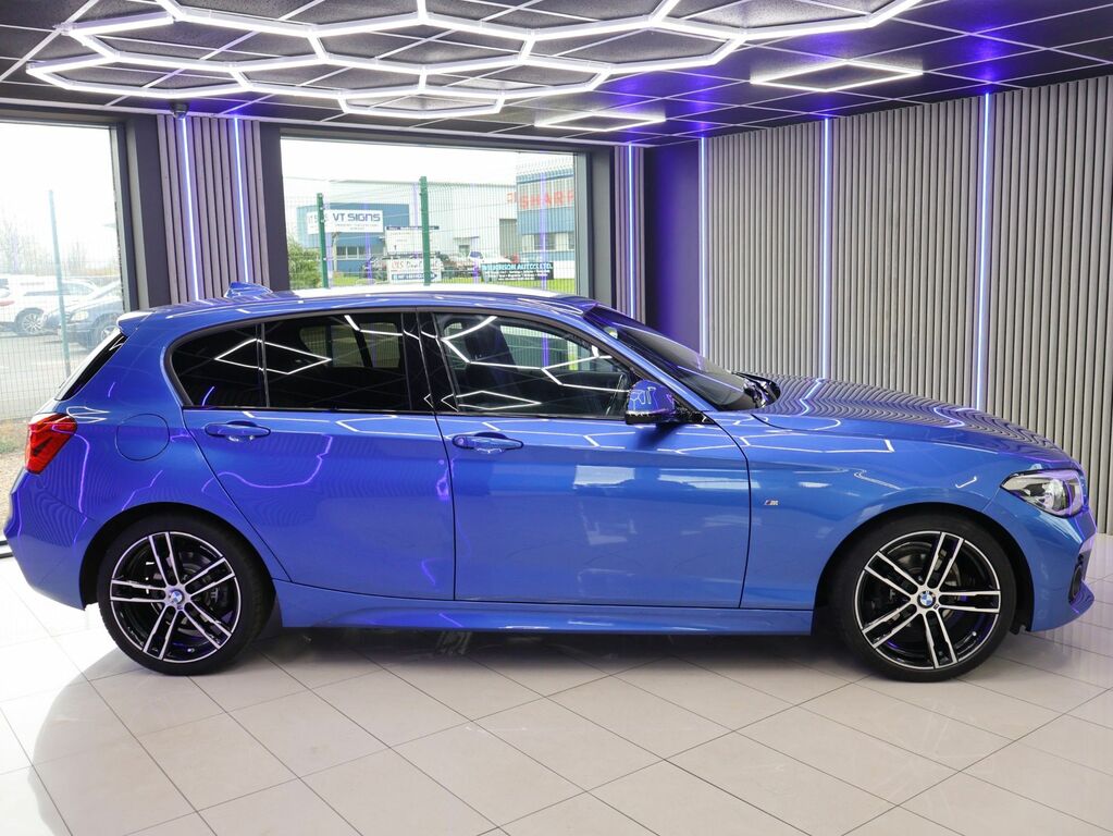 BMW 1 Series 2018 1.5 118I M Sport Hatchback Eu Blue #3