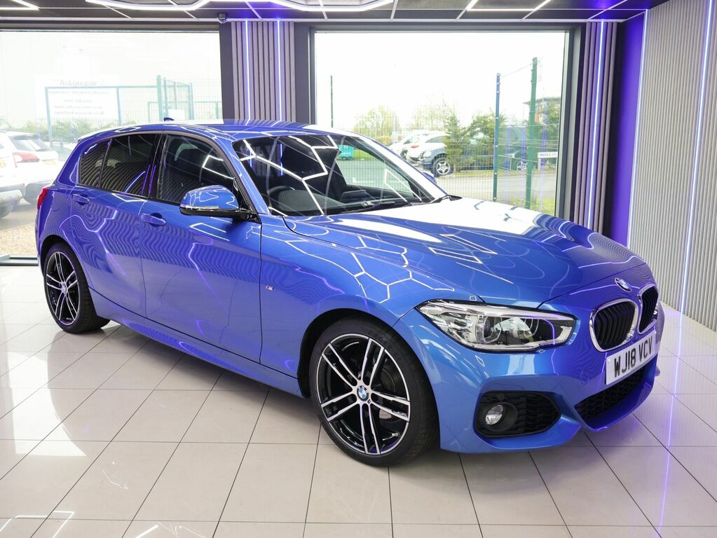 BMW 1 Series 2018 1.5 118I M Sport Hatchback Eu Blue