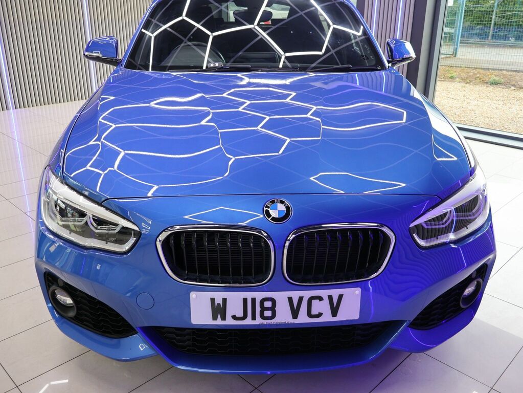 BMW 1 Series 2018 1.5 118I M Sport Hatchback Eu Blue #4