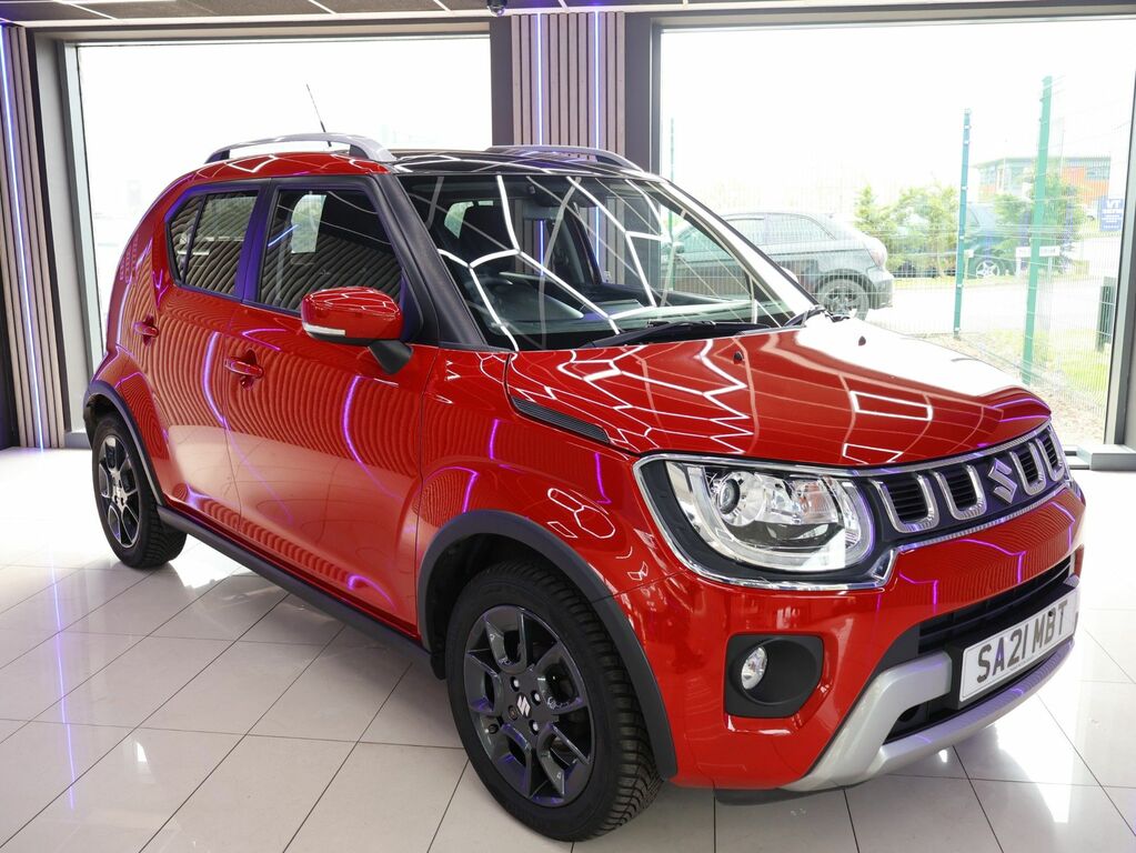 Suzuki Ignis 2021 1.2 Dualjet Mhev Sz5 Hatchback Hyb Red
