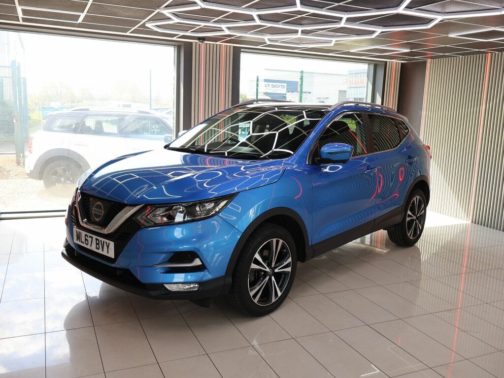 Nissan Qashqai 2017 1.2 Dig-t N-connecta Suv Eu ML67BVY Blue #3
