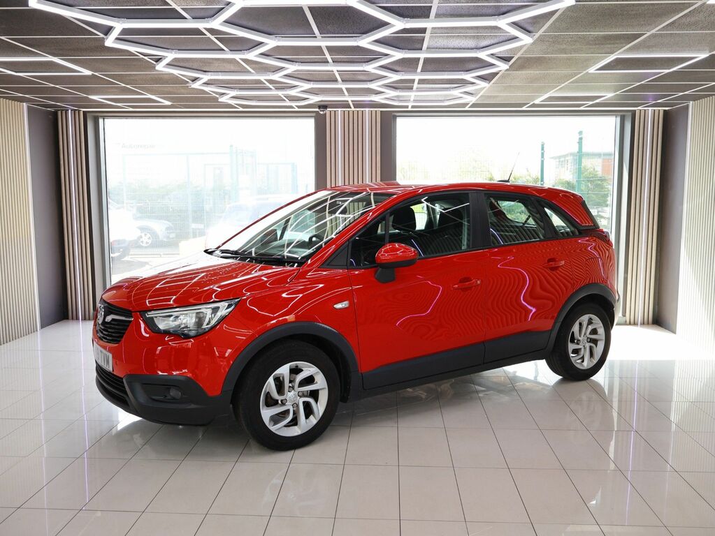 Vauxhall Crossland X 2019 1.2 Se Suv Euro 6 83 Ps GK19TVM Red #2