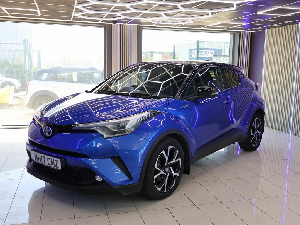 Toyota C-Hr 2017 1.8 Vvt-h Dynamic Suv Hybrid Cvt E MH17CMZ Blue #4