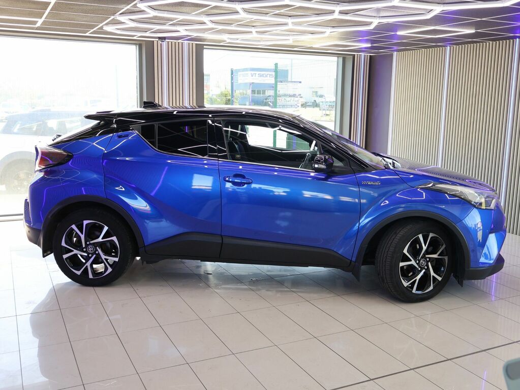 Toyota C-Hr 2017 1.8 Vvt-h Dynamic Suv Hybrid Cvt E MH17CMZ Blue #2