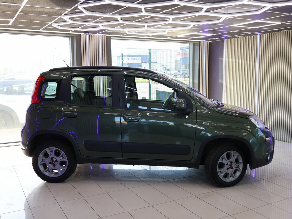 Fiat Panda 2013 0.9 Twinair 4X4 Hatchback E Green #2