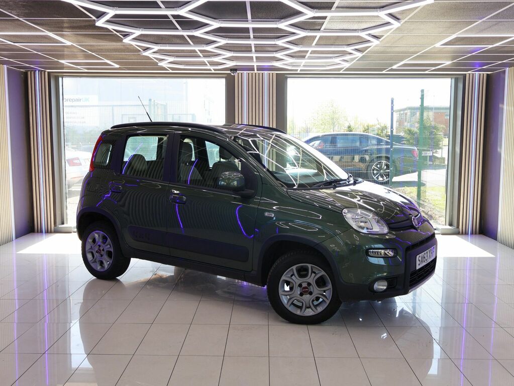 Fiat Panda 2013 0.9 Twinair 4X4 Hatchback E Green