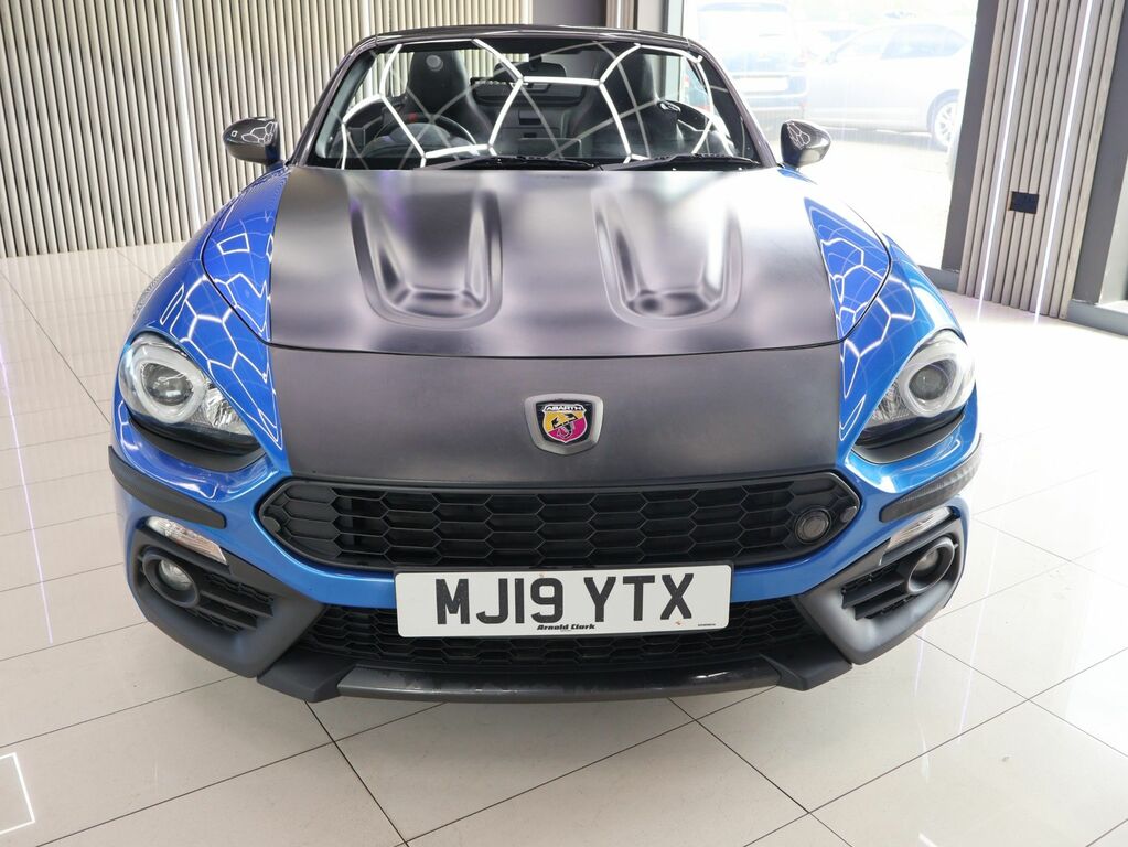 Abarth 124 Spider 2019 1.4 Multiair Convertible Euro MJ19YTX Blue #4
