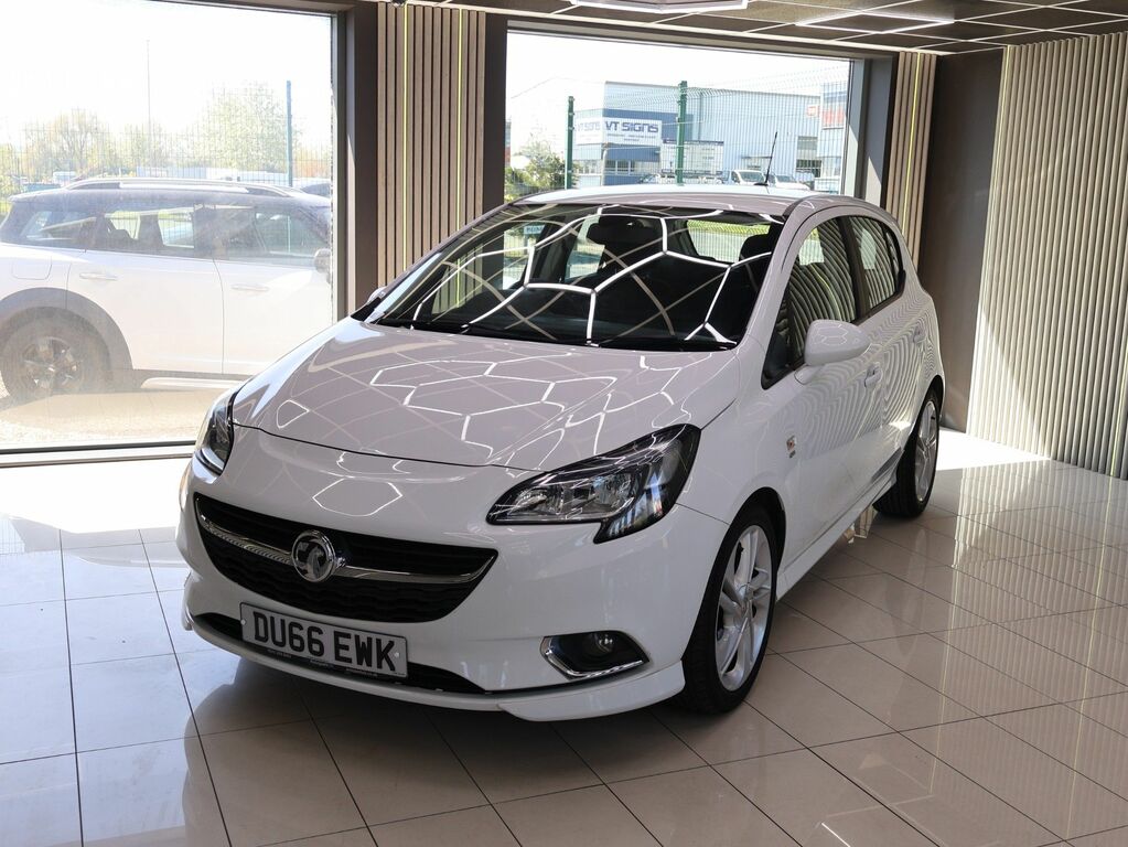 Vauxhall Corsa 2016 1.4I Ecoflex Sri VX Line Hatchback DU66EWK White #6