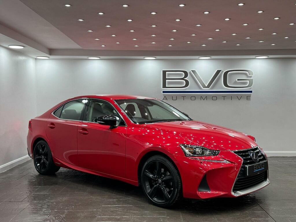 Lexus IS Saloon 2.5 300H E-cvt Euro 6 Ss 201919 Red