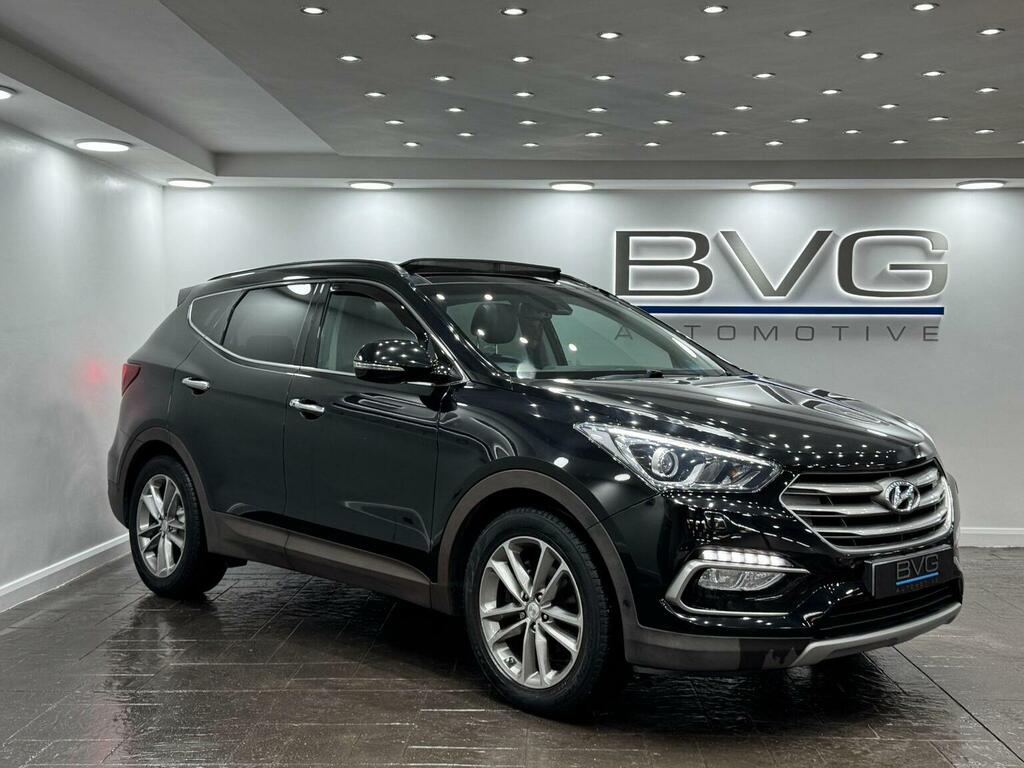 Hyundai Santa Fe Suv 2.2 Crdi Blue Drive Premium Se 4Wd Euro 6 Black
