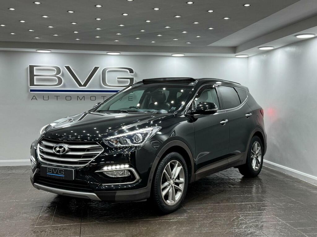 Hyundai Santa Fe Suv 2.2 Crdi Blue Drive Premium Se 4Wd Euro 6 EF65TCK Black #3
