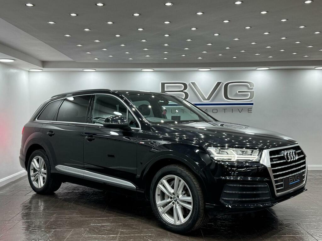 Audi Q7 Suv 3.0 Tdi V6 S Line Tiptronic Quattro Euro 6 S Black