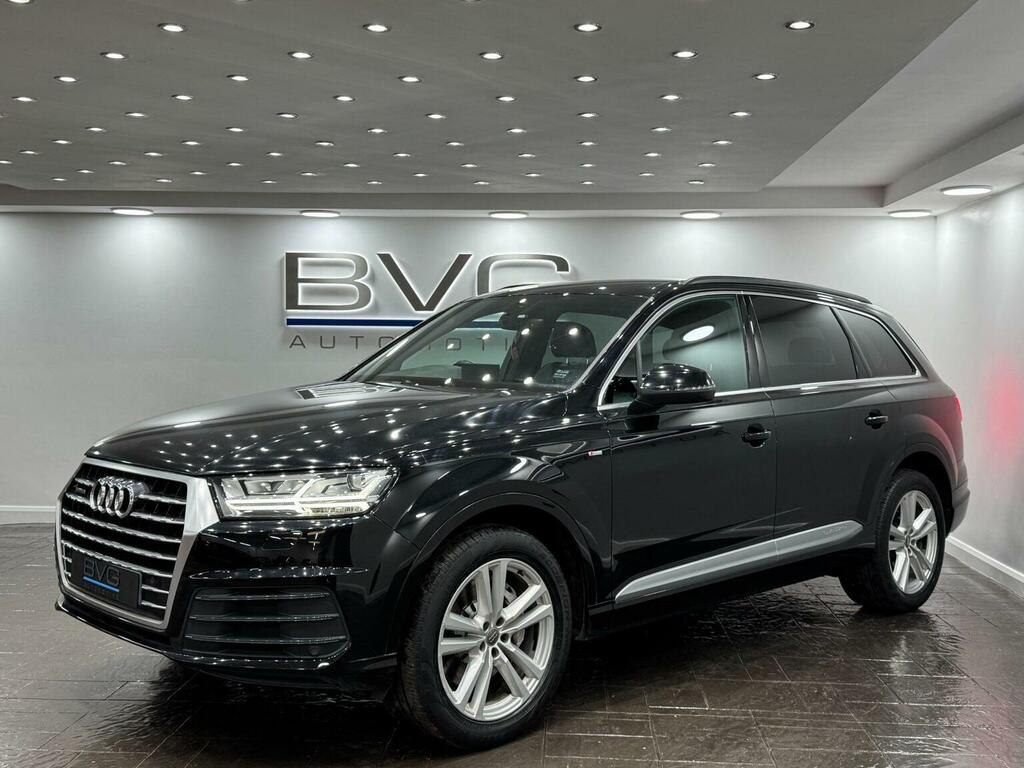 Audi Q7 Suv 3.0 Tdi V6 S Line Tiptronic Quattro Euro 6 S MV16VDZ Black #3