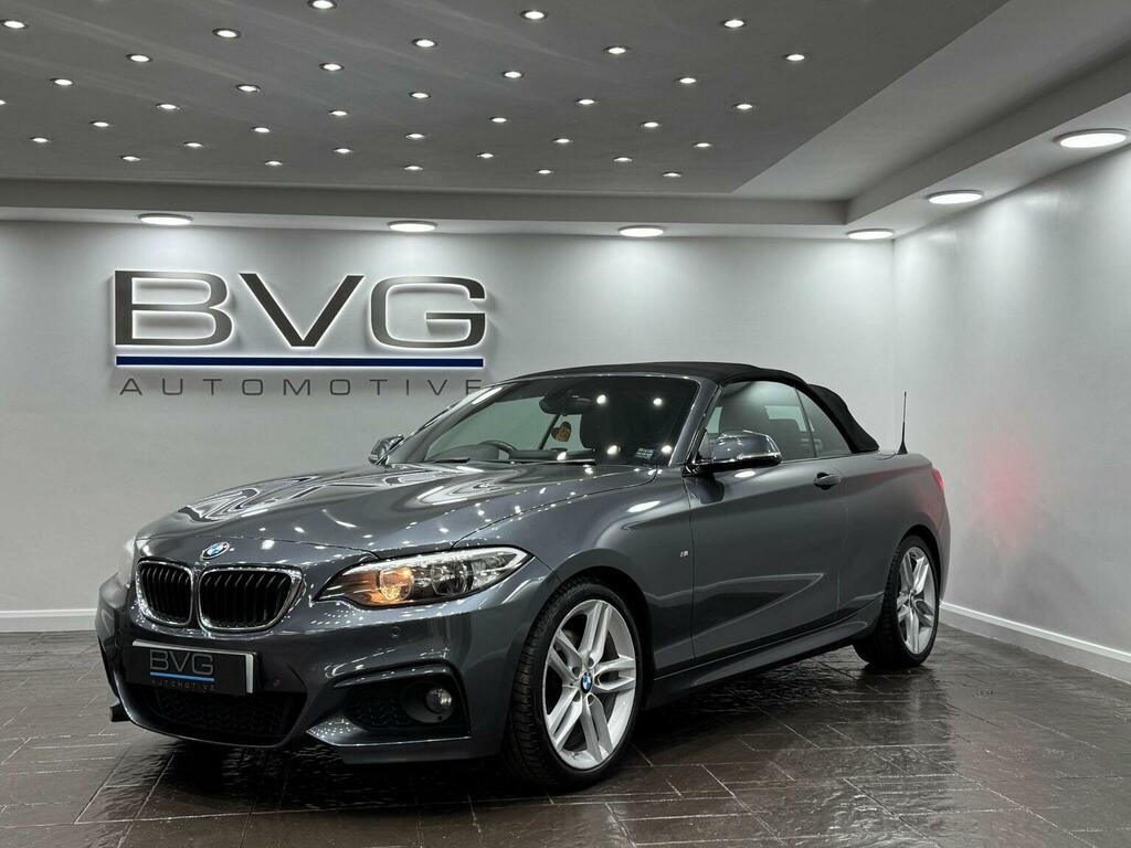 BMW 2 Series Convertible 2.0 220D M Sport Euro 6 Ss YF15XLC Grey #6