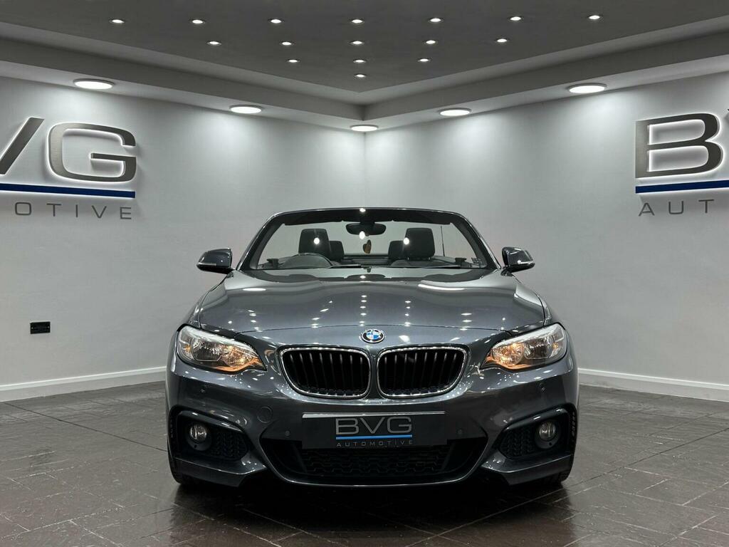BMW 2 Series Convertible 2.0 220D M Sport Euro 6 Ss YF15XLC Grey #3