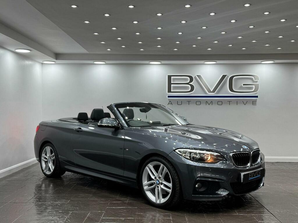 BMW 2 Series Convertible 2.0 220D M Sport Euro 6 Ss Grey