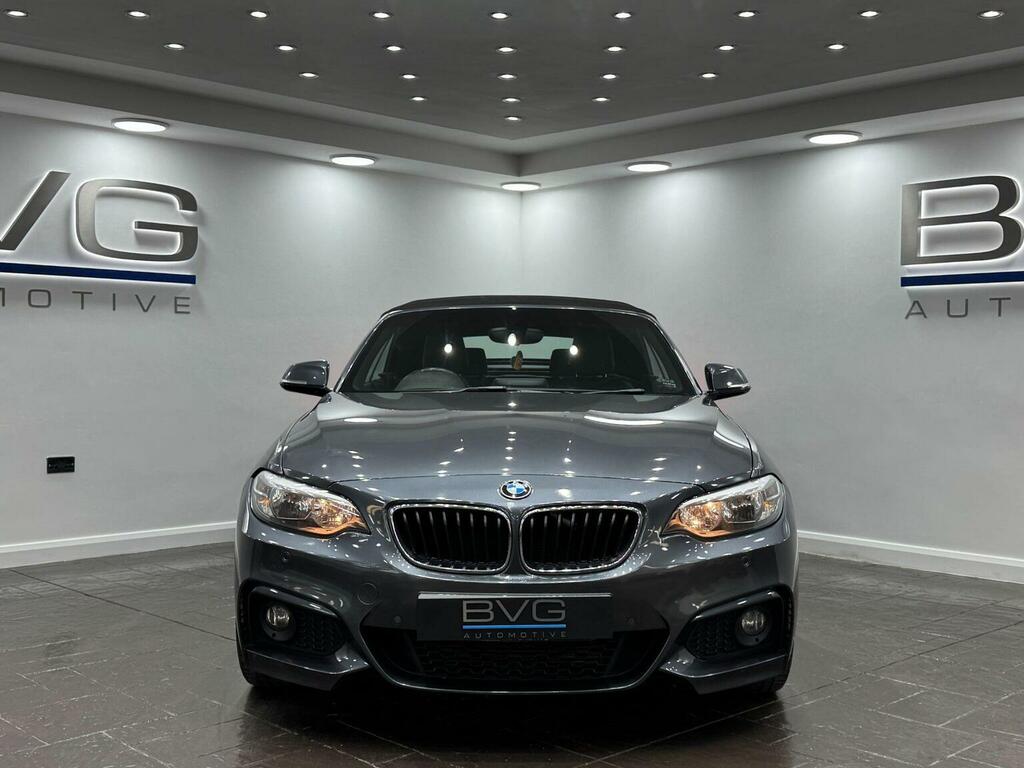 BMW 2 Series Convertible 2.0 220D M Sport Euro 6 Ss YF15XLC Grey #4