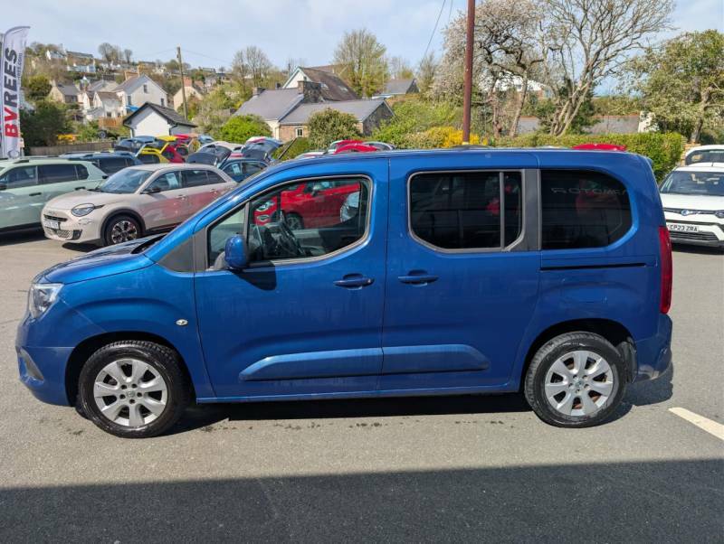Vauxhall Combo Life 1.2 Turbo 130 Se - 2021 21 PF21LVH Blue #4