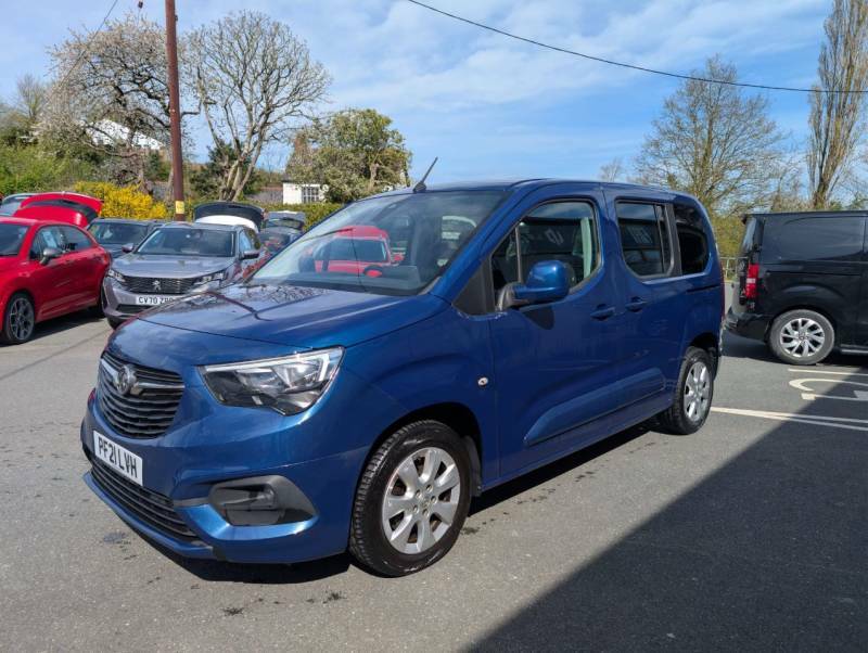 Vauxhall Combo Life 1.2 Turbo 130 Se - 2021 21 PF21LVH Blue #3