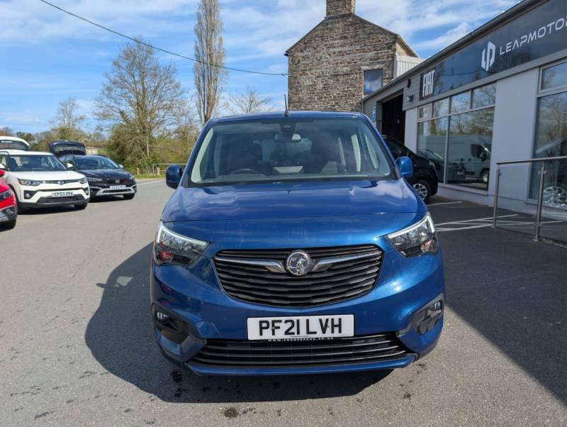 Vauxhall Combo Life 1.2 Turbo 130 Se - 2021 21 PF21LVH Blue #2