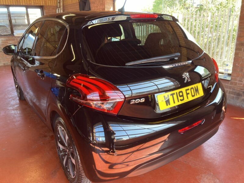 Peugeot 208 Hatchback WT19FOM Black #2