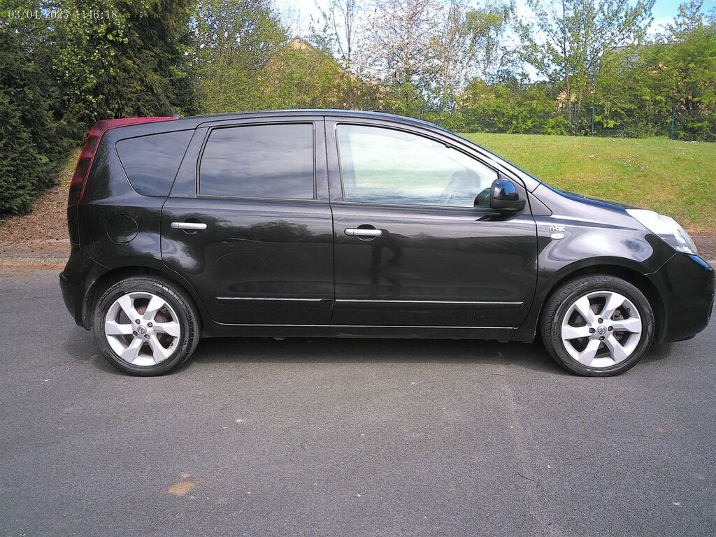 Nissan Note 1.6 16V N-tec Hatchback Euro 5 11 KM11XLY Black #4