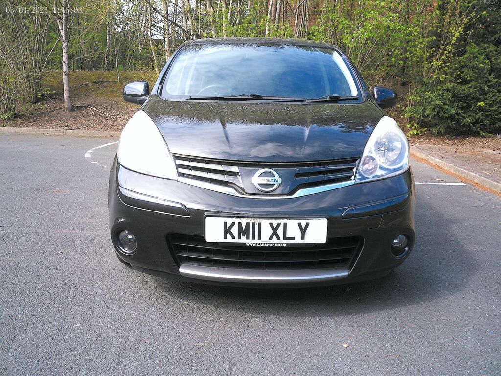 Nissan Note 1.6 16V N-tec Hatchback Euro 5 11 KM11XLY Black #3