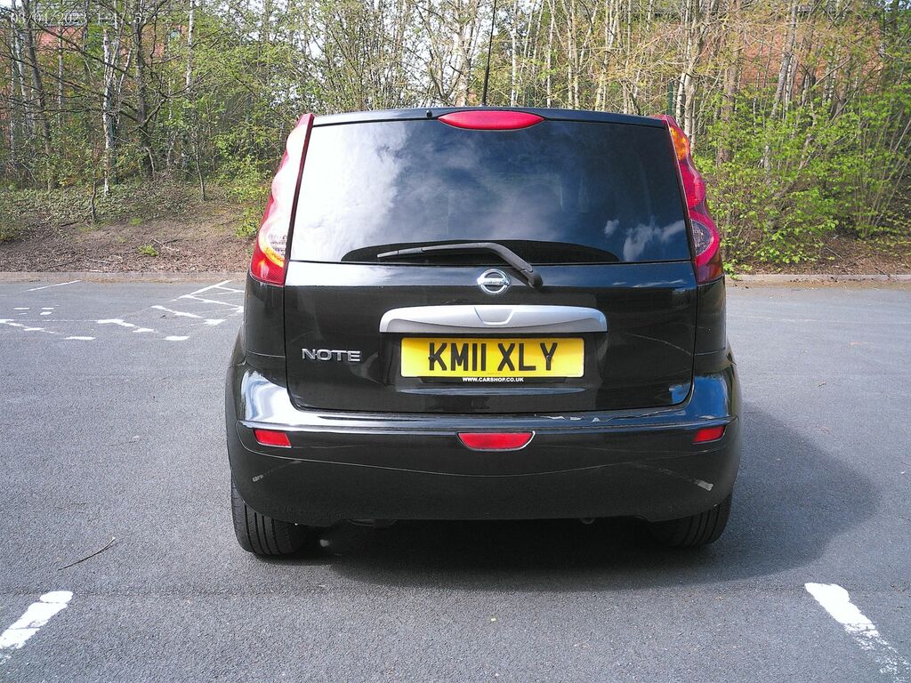 Nissan Note 1.6 16V N-tec Hatchback Euro 5 11 KM11XLY Black #5