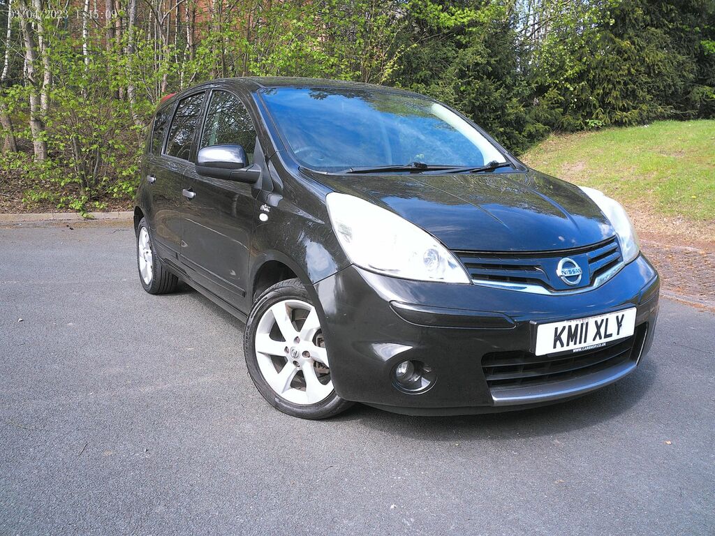 Nissan Note 1.6 16V N-tec Hatchback Euro 5 11 Black