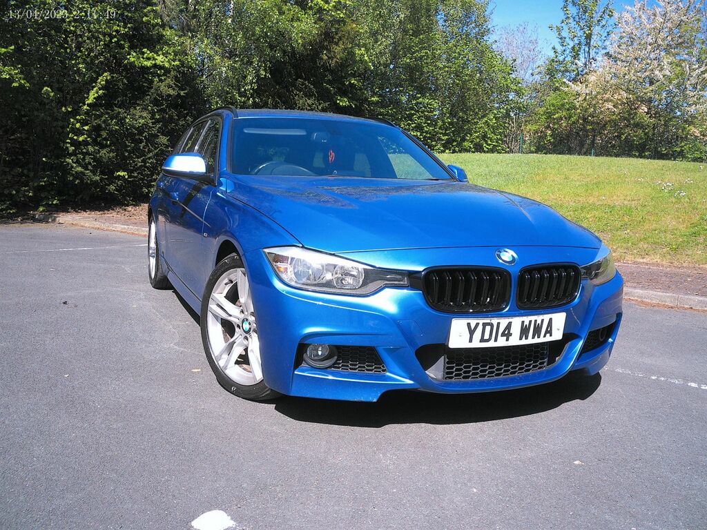 BMW 3 Series 2.0 320D M Sport Touring Euro 5 S Blue
