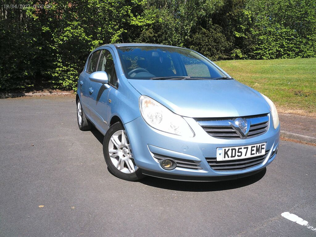 Vauxhall Corsa 1.4I 16V Design Hatchback A KD57EMF Blue #2