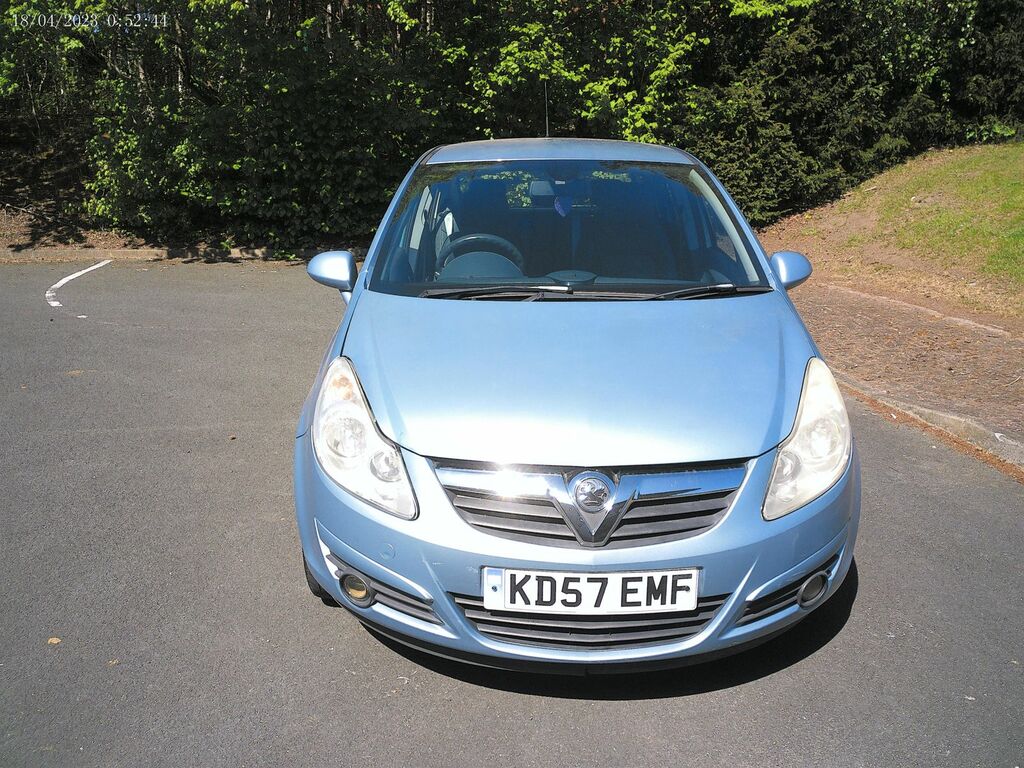 Vauxhall Corsa 1.4I 16V Design Hatchback A KD57EMF Blue #4
