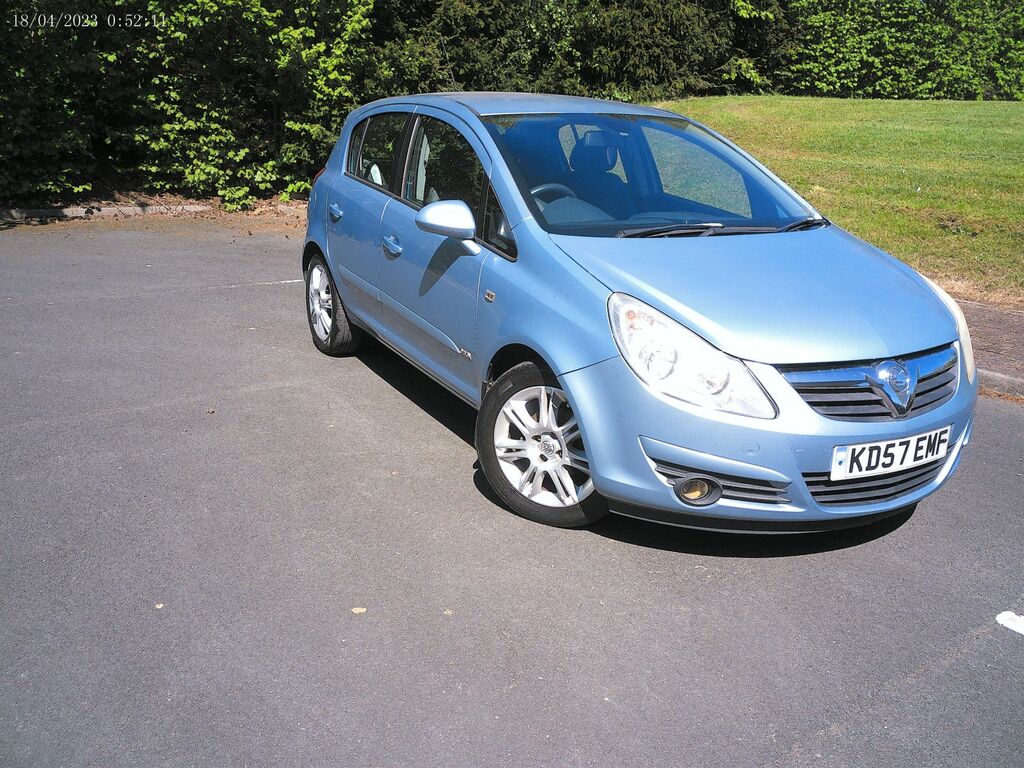 Vauxhall Corsa 1.4I 16V Design Hatchback A KD57EMF Blue #3